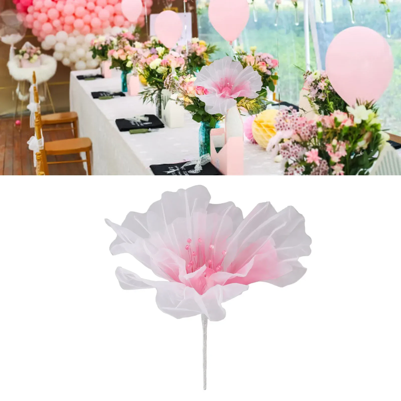 Photography Artificial Lighting - Gauze Flower 19.7in Diameter Soft Bright