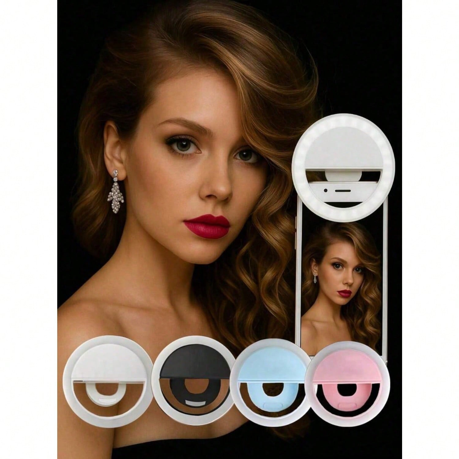 Photography Lighting Products - Flash sale 1pc Portable LED Selfie