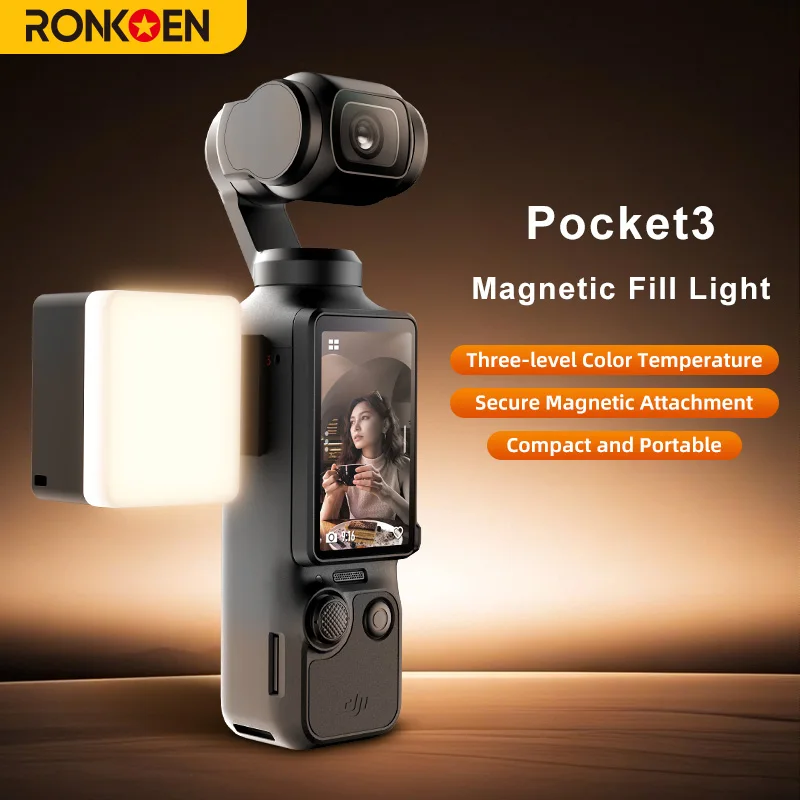 Iris Photography Led Lighting Pack - Ronkoen M2-P3 For DJI Osmo Pocket