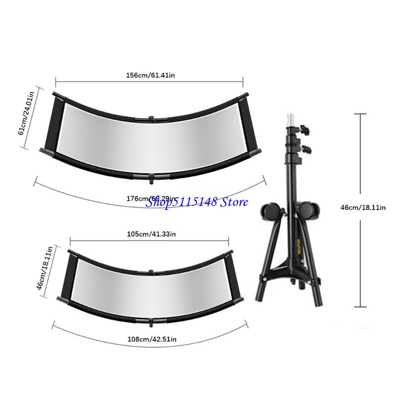 Photography Lighting Reflector - F3MA Compactly Curved Photography Reflector Studio