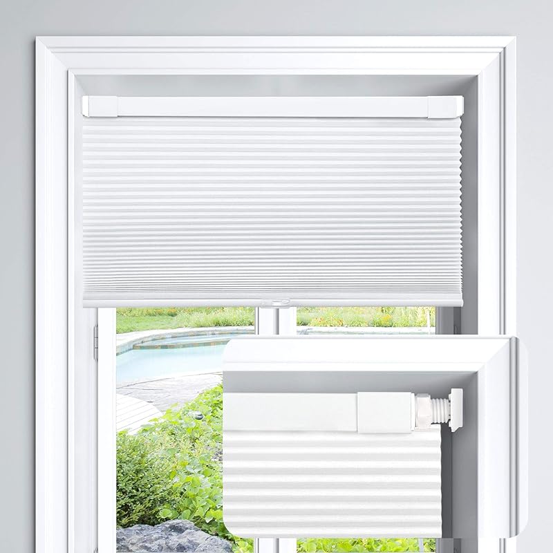 Honeycomb Grid Filter - No Drill Hole Install Customized Shade