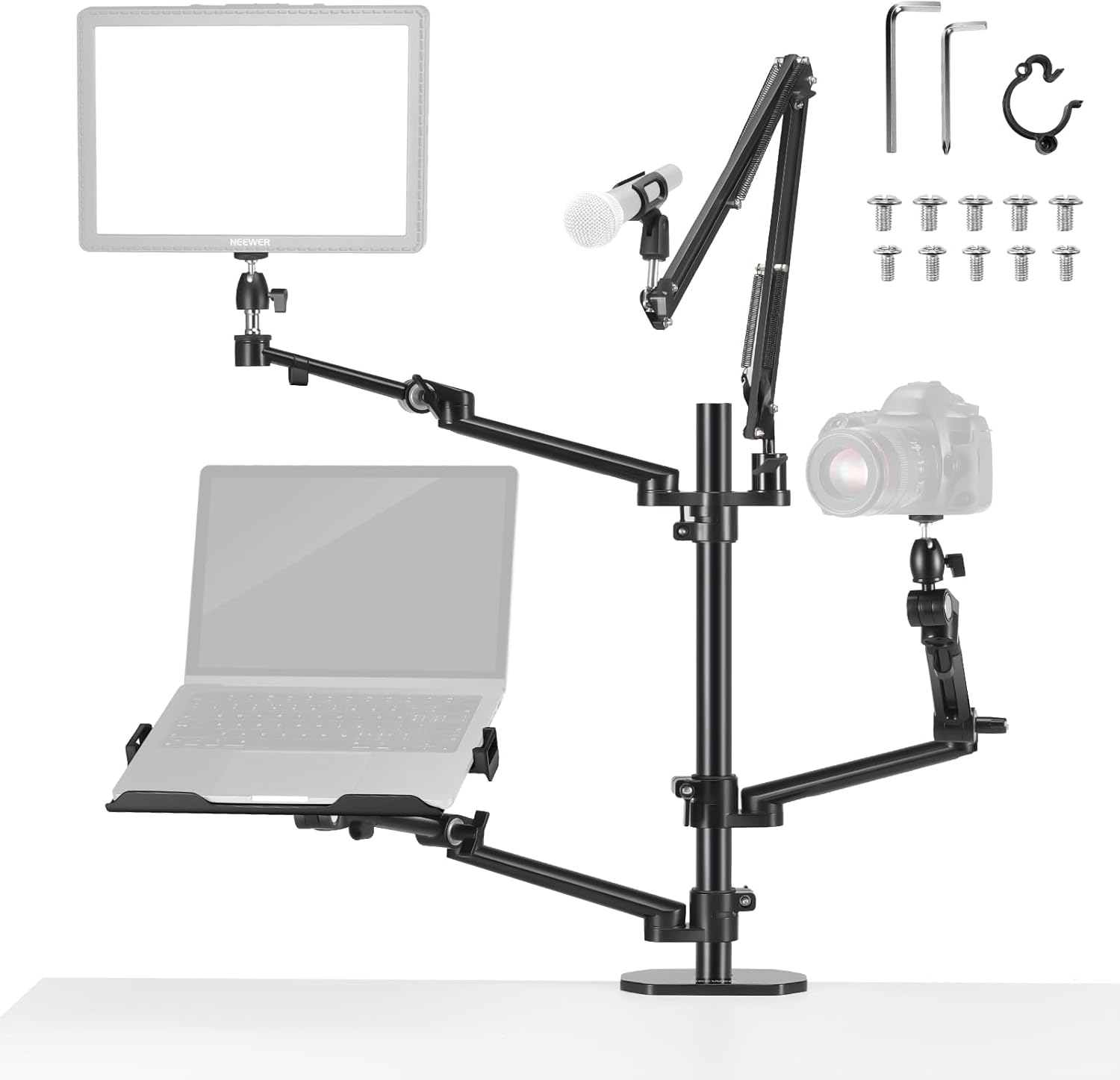Photography Lighting Online - Desk Mount Overhead Camera Rig with