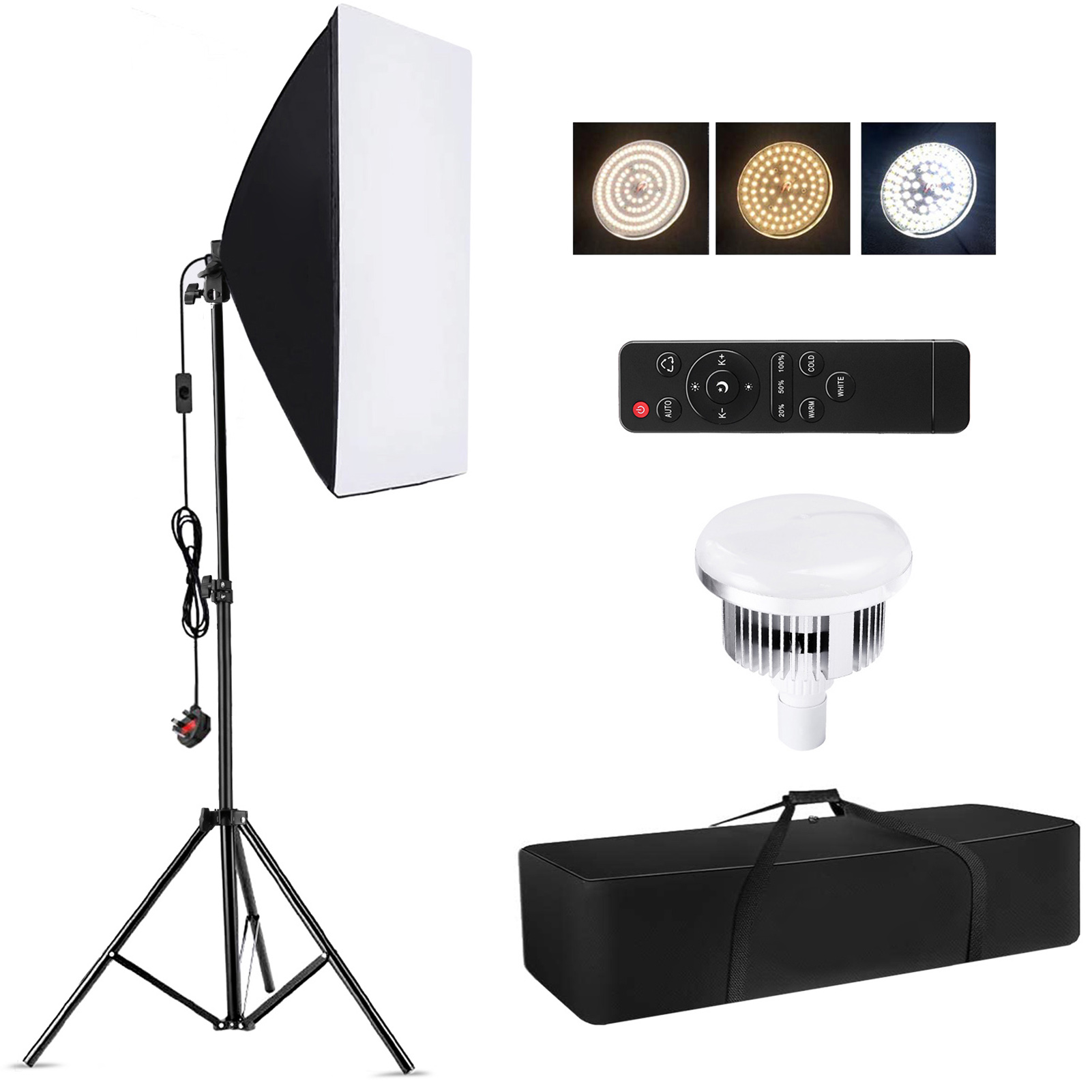 Photography Lighting Product - Camnoon Studio Photography Light kit Softbox
