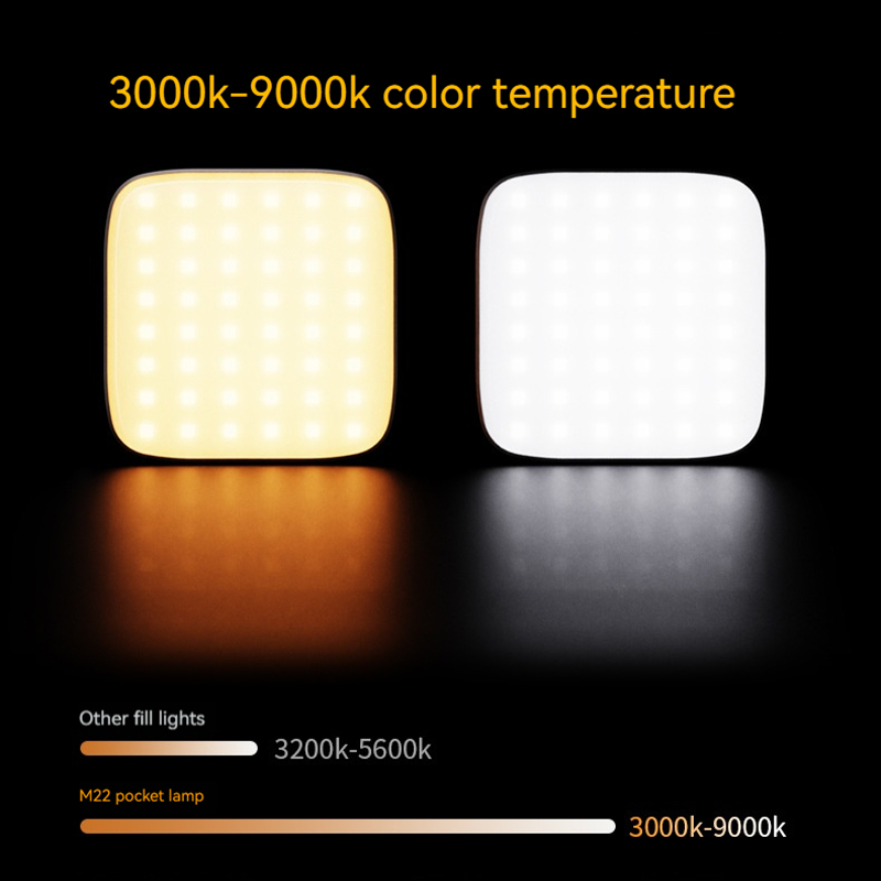 Photography Mobile Lighting - Mini Magnetic RGB Fill Light Portable