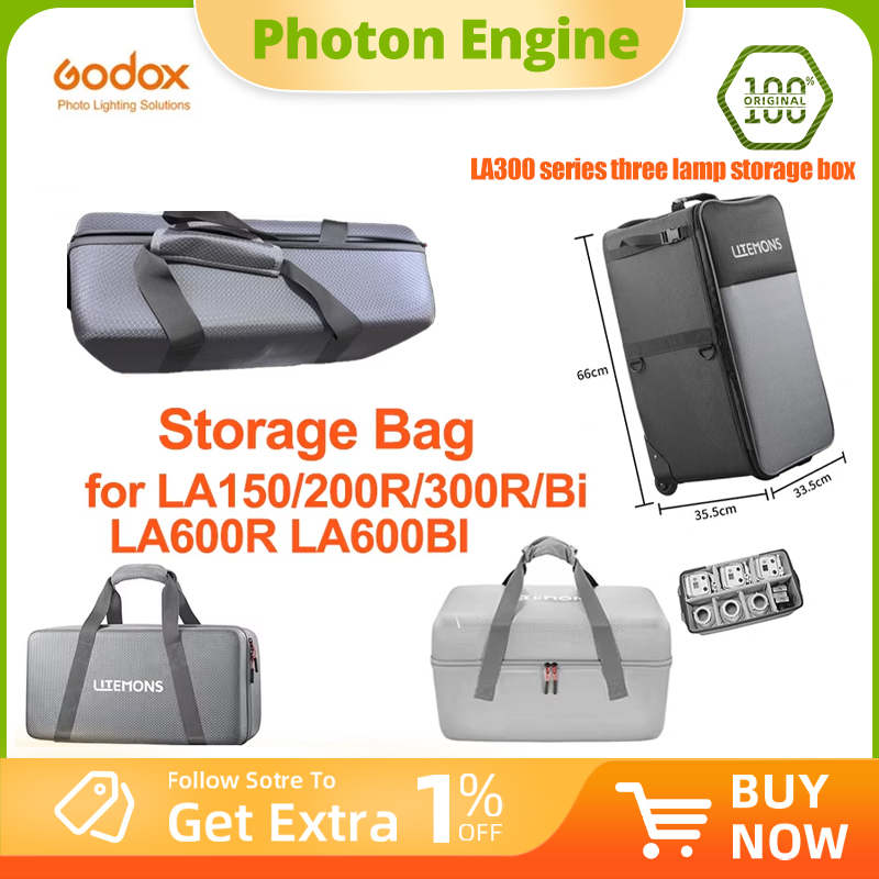 Photography Lighting Bag - GODOX Photography Light Storage Bag for