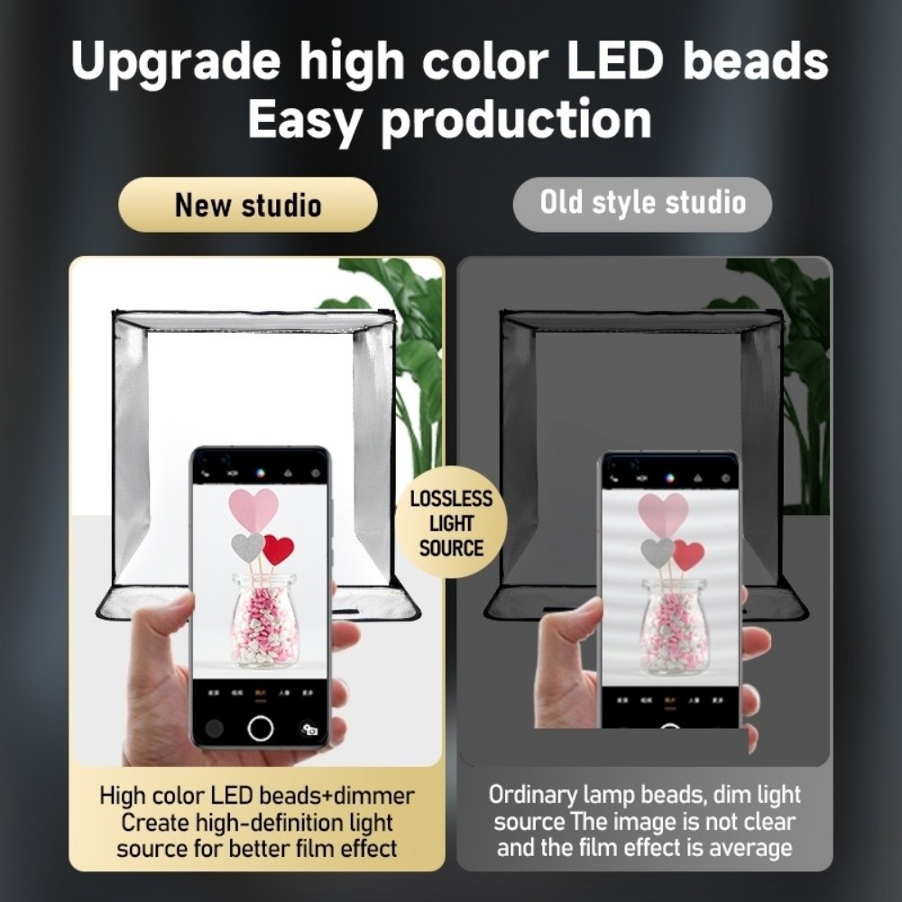 Photography Lighting And Background - 45/65cm LED Soft Light Box Mini