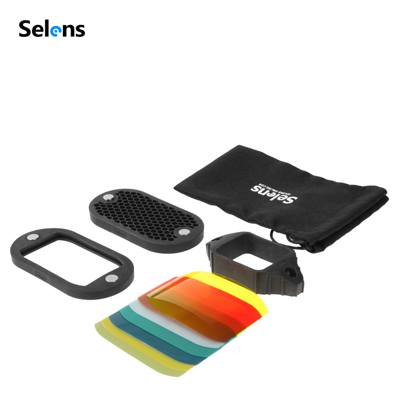Honeycomb Grid Filter - Selens Flash Speedlight Honeycomb Grid Diffuser