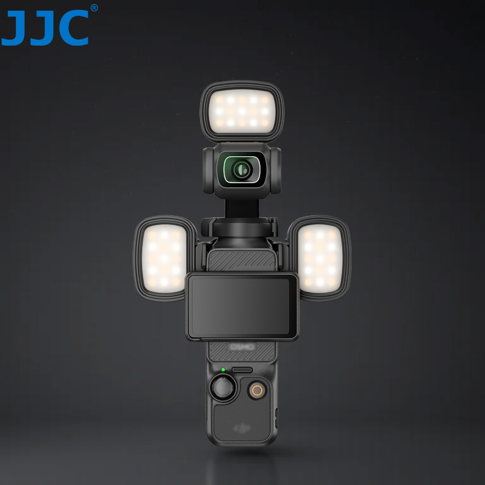 Iris Photography Led Lighting Pack - JJC Osmo Pocket 3 Mini Led