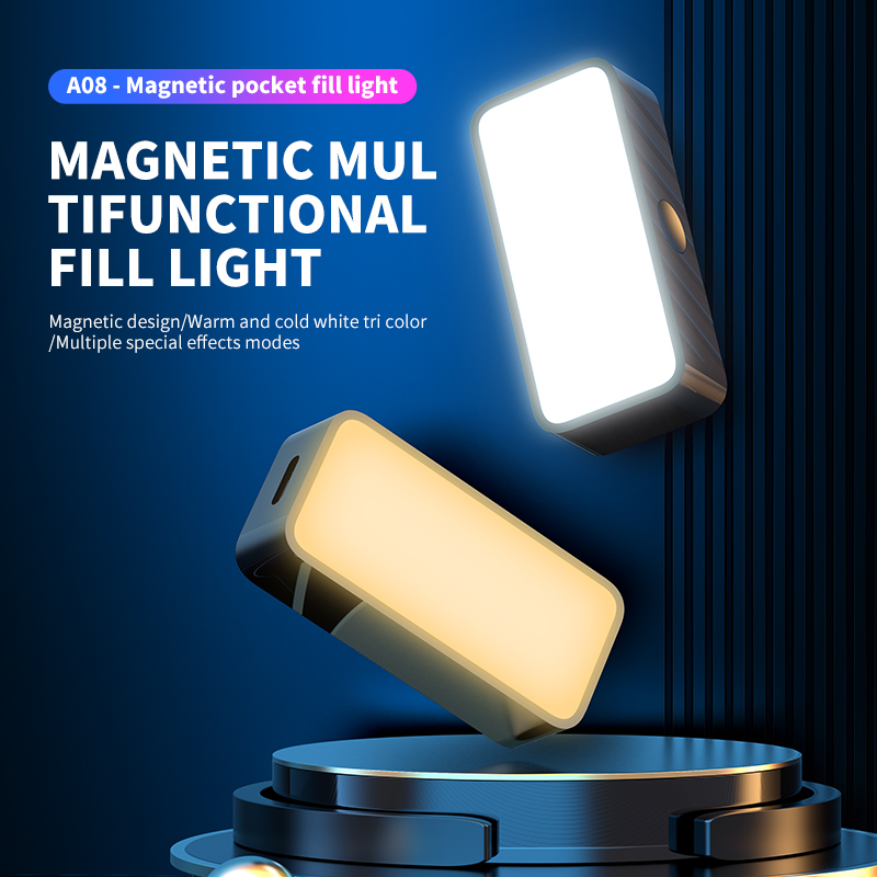 Photography Lighting Products - Magnetic Portable Mini Selfie Fill Light
