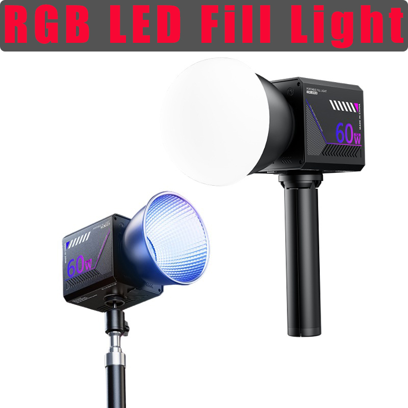 Photography Lighting Product - 60W RGB Video Light Portable LED
