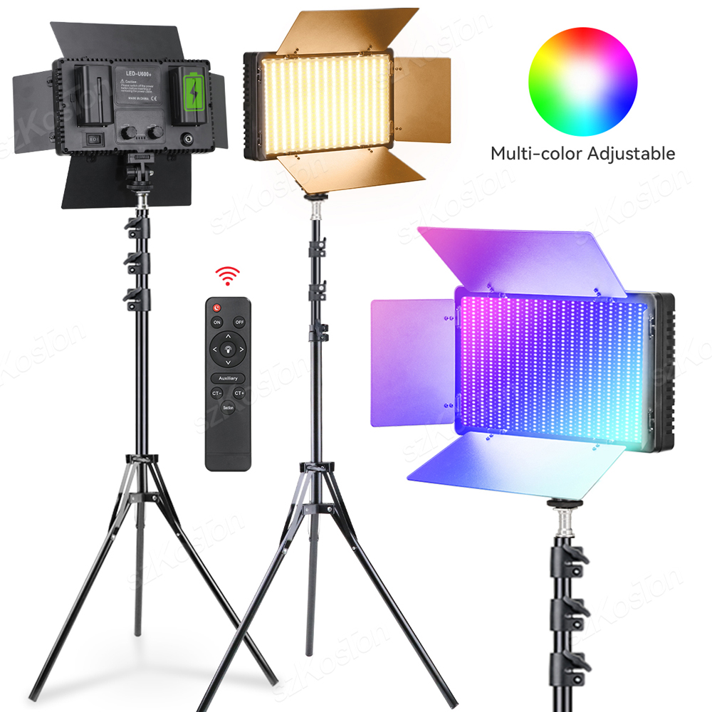 Photography Lighting Set - RGB Photography Video LED Fill Light