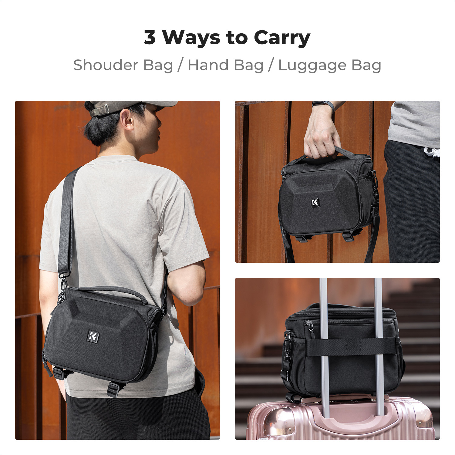 K&F CONCEPT Lightweight Tough  - Photography Lighting Equipment Bags ulasan dan harga