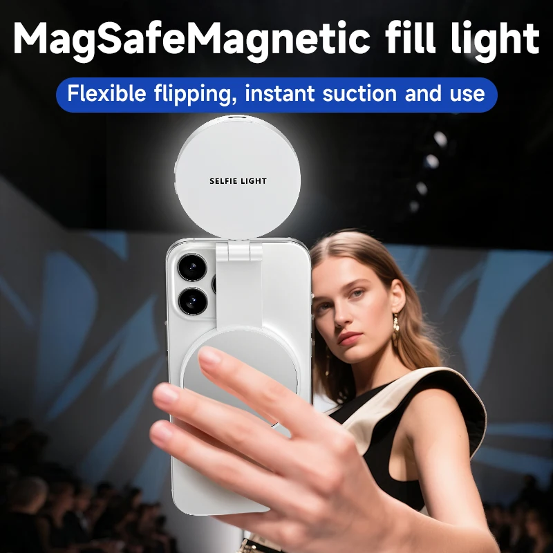LED Selfie Fill Light for Mags - Photography Lighting Product ulasan dan harga