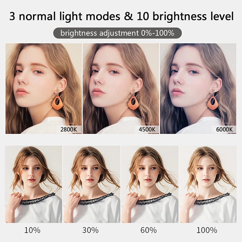 LED Round Lamps Dimmable Ring  - Photography Lighting Set ulasan dan harga