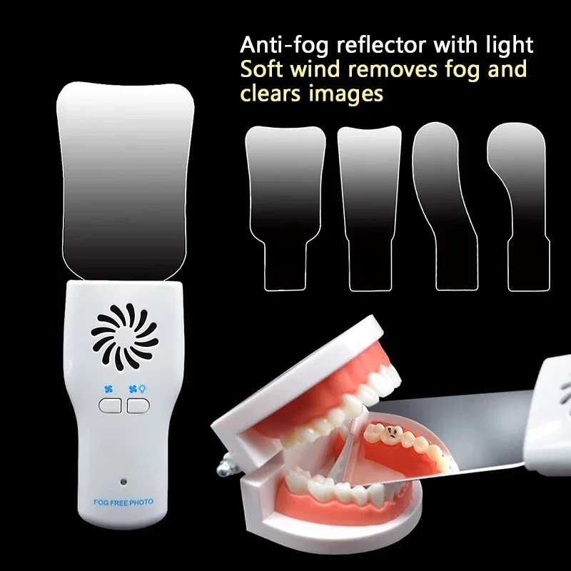 Orthodontic Mirror with Light, - Photography Lighting Reflector ulasan dan harga