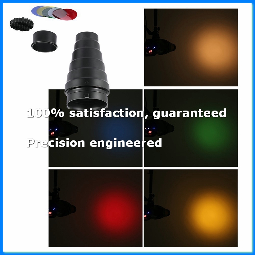 Conical Snoot with Honeycomb G - Honeycomb Grid Filter ulasan dan harga