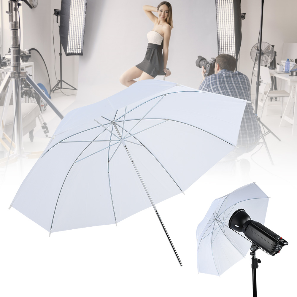 33 Inch Translucent White Soft - Photography Lighting Umbrella ulasan dan harga