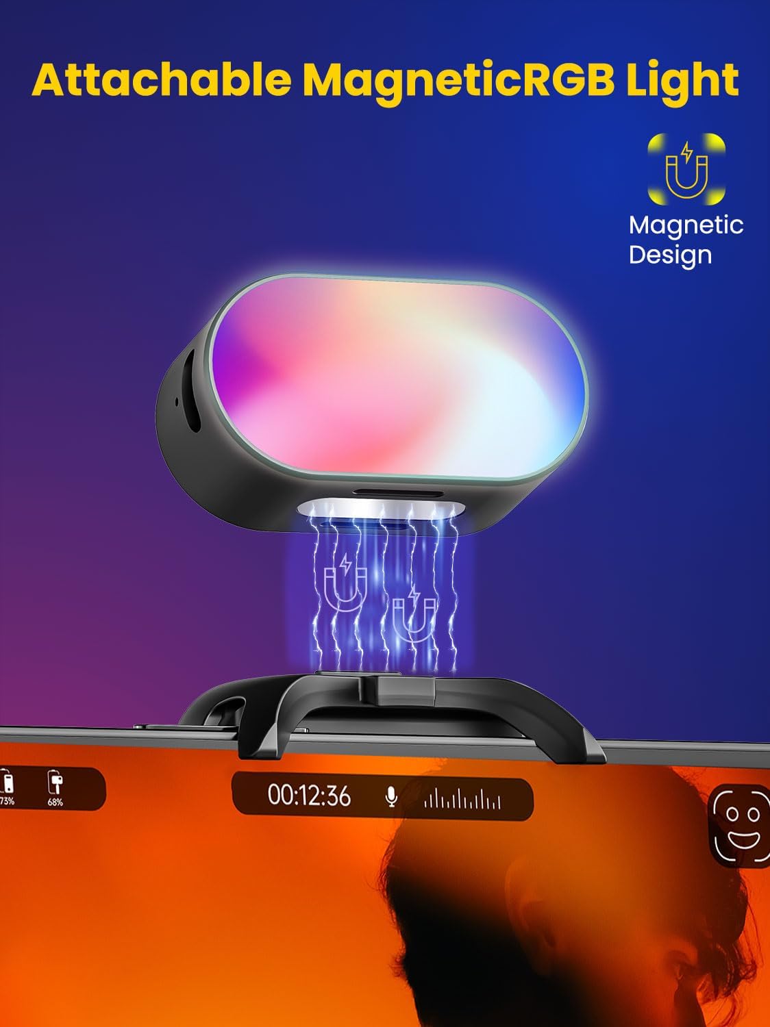 AOCHUAN Mini RGB Magnetic Fill - Photography Lighting Product ulasan dan harga