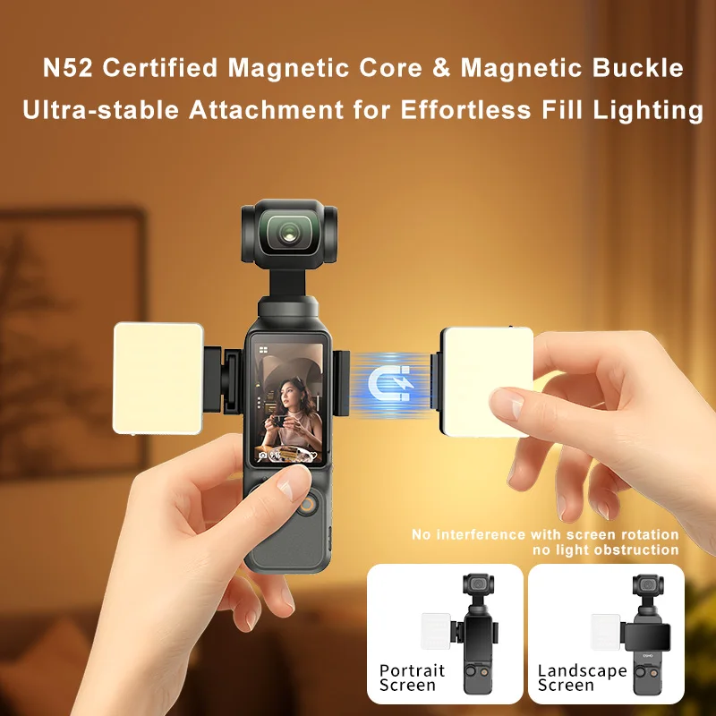 Ronkoen M2-P3 For DJI Osmo Poc - Iris Photography Led Lighting Pack ulasan dan harga