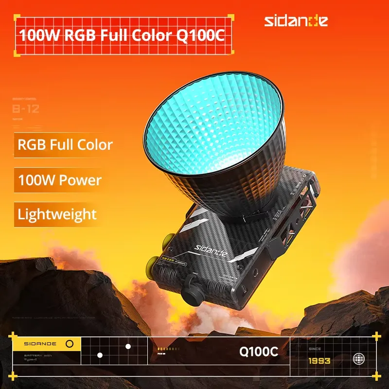 Brand For Sidande Q100C Q100Li - Photography Lighting Portable ulasan dan harga