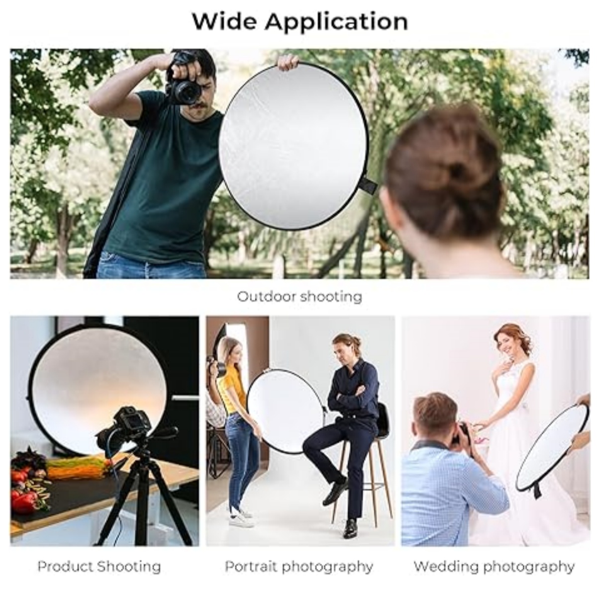 HUANYINGBJB Portable 5 in 1 Ph - Photography Lighting Reflector ulasan dan harga