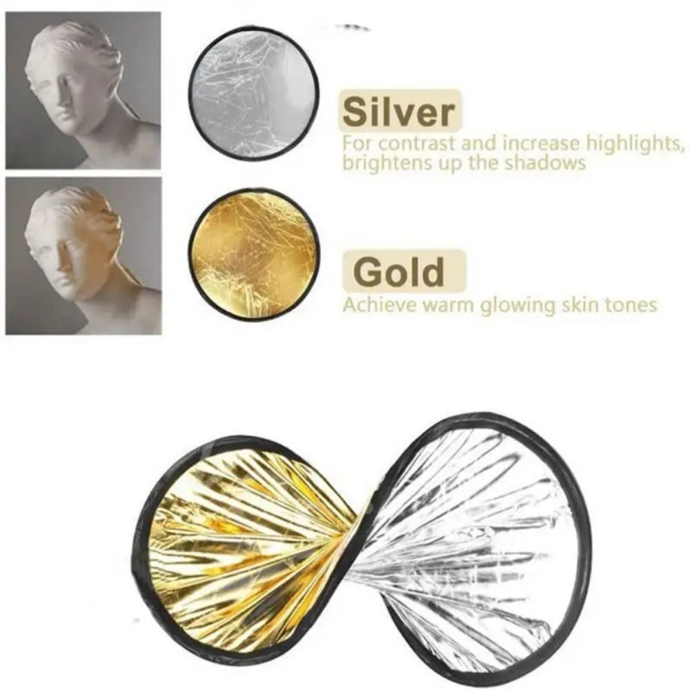 Reflector 30CM 60CM 80CM 110CM - Photography Lighting Reflector ulasan dan harga