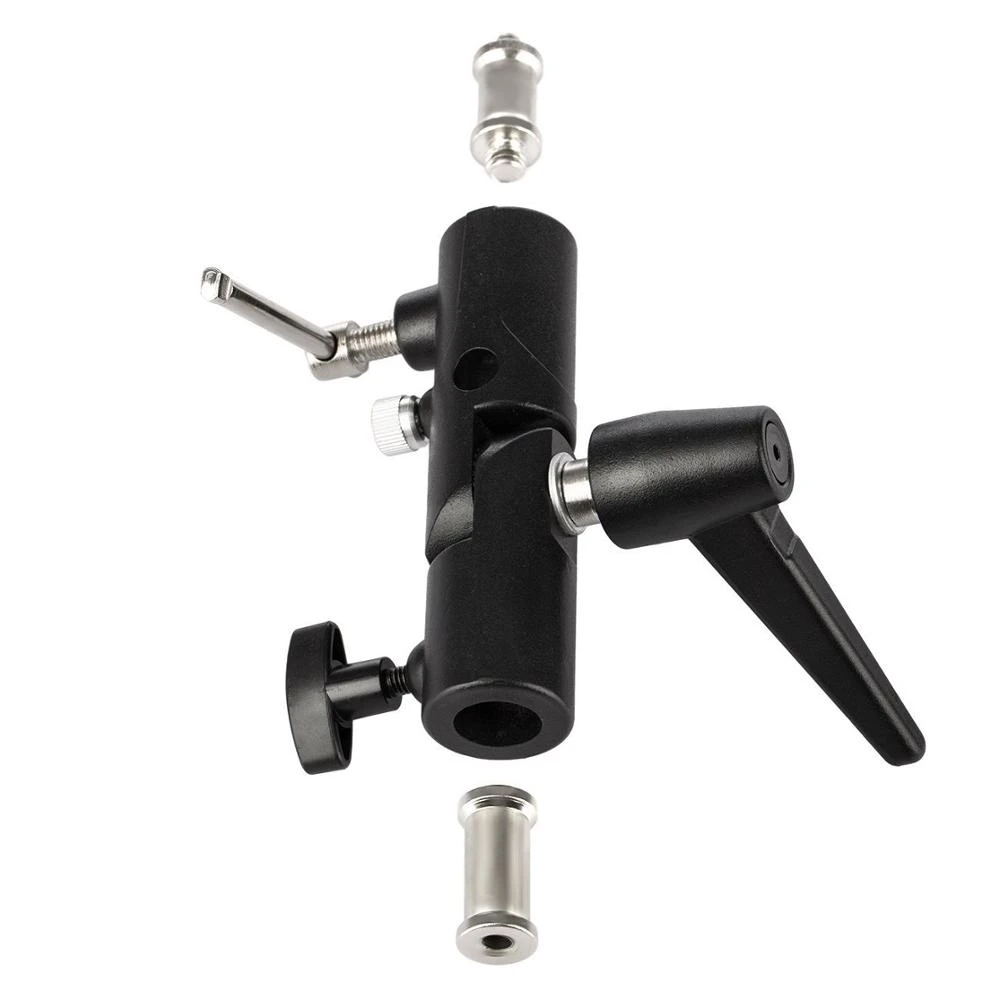 Flash Bracket Hot Shoe Umbrell - Photography Lighting Umbrella ulasan dan harga