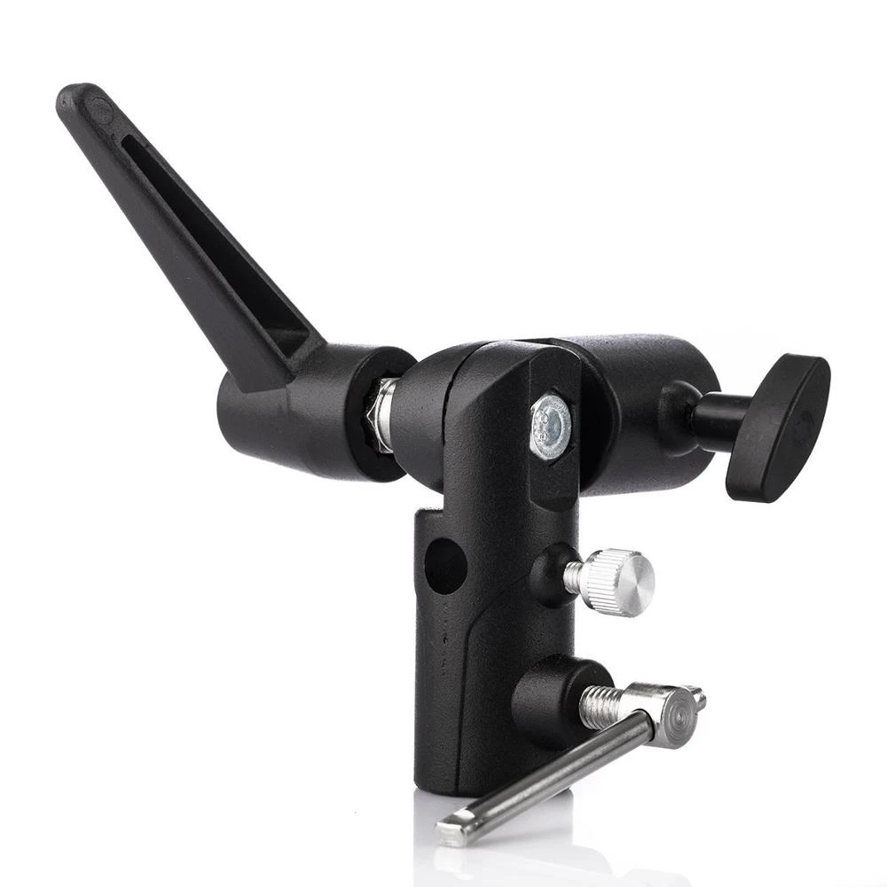 Flash Bracket Hot Shoe Umbrell - Photography Lighting Umbrella ulasan dan harga