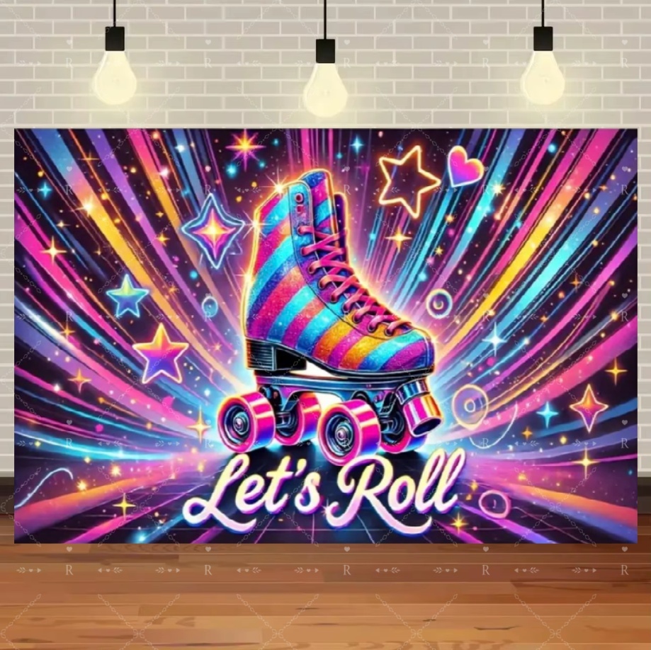 Roller Skating Shoes Theme Bir - Photography Lighting And Background ulasan dan harga