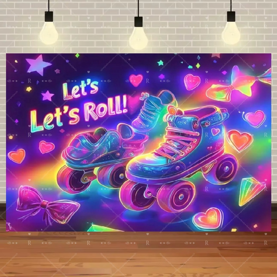 Roller Skating Shoes Theme Bir - Photography Lighting And Background ulasan dan harga