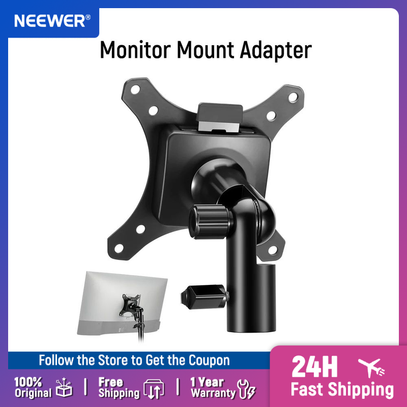 NEEWER Monitor Mount Adapter w - Iris Photography Led Lighting Pack ulasan dan harga