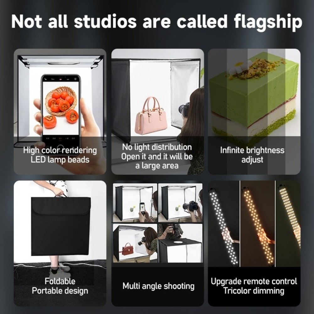 45/65cm LED Soft Light Box Min - Photography Lighting And Background ulasan dan harga