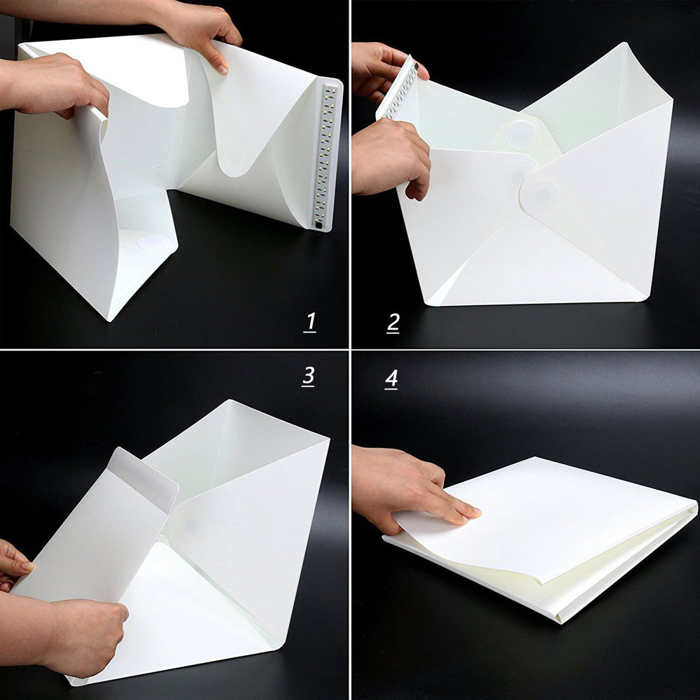 LED Panel Light Box Photograph - Photography Lighting And Background ulasan dan harga