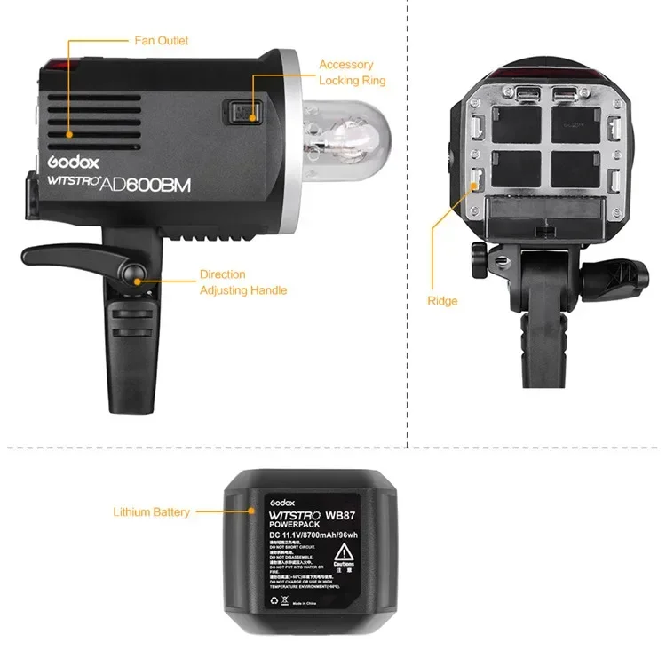 2026 Premium  AD600BM 600W Stu - Photography Lighting Portable ulasan dan harga