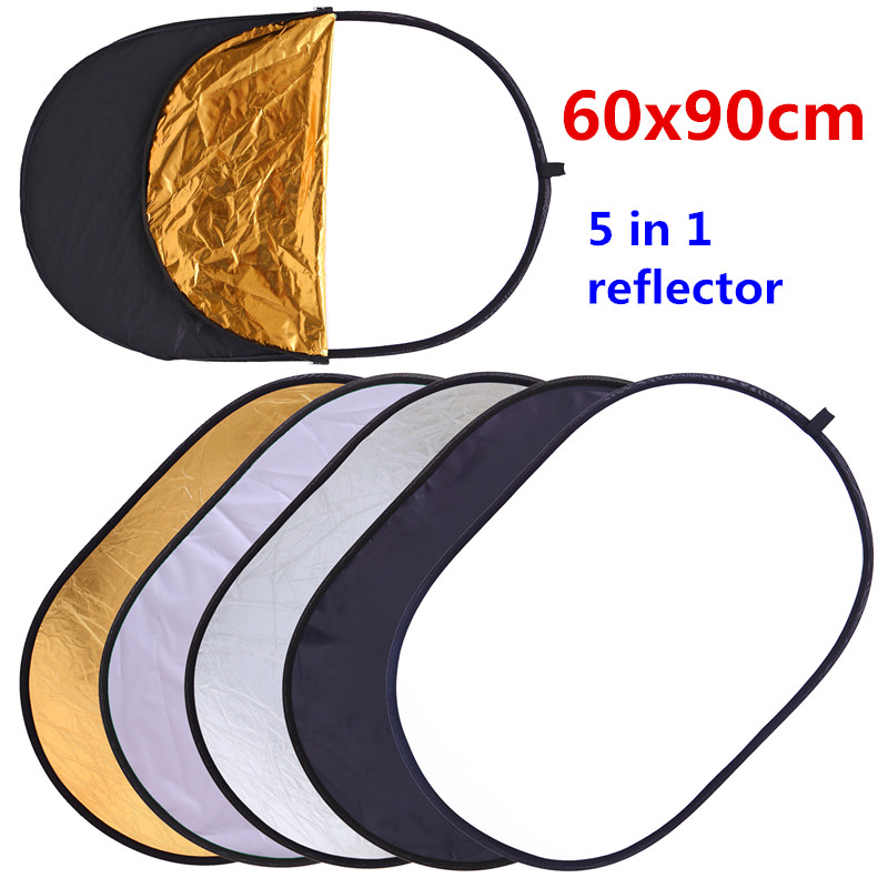 RYH 60x90cm 24''x35'' 5 in 1 M - Photography Lighting Reflector ulasan dan harga