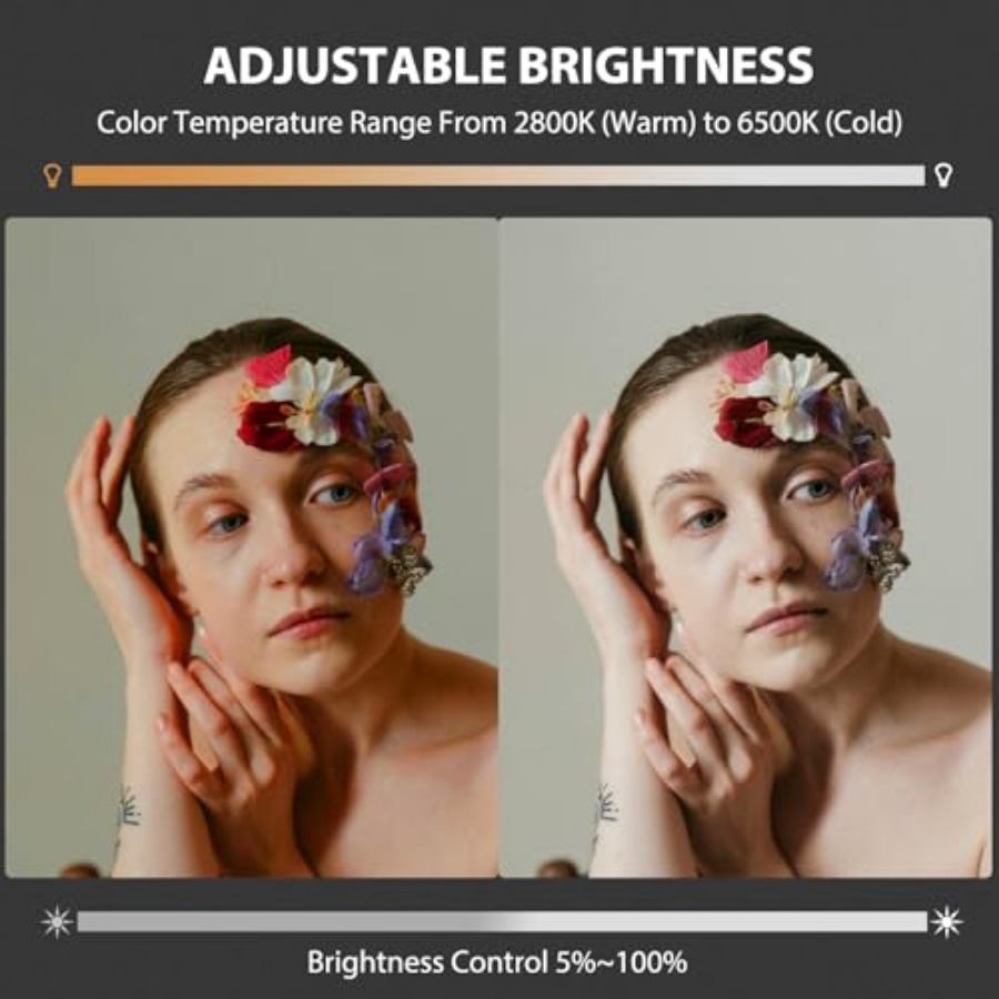 60W COB LED Video Light Handhe - Photography Lighting Portable ulasan dan harga