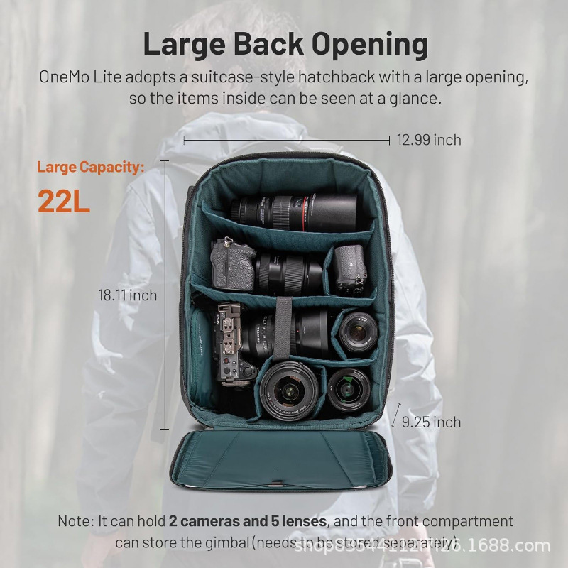 New Camera Bag Large Capacity  - Photography Lighting Equipment Bags ulasan dan harga