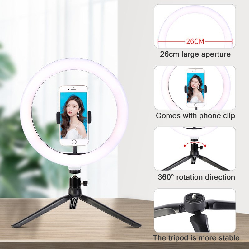 26cm 10 inch Led Ring Selfie L - Photography Lighting Product ulasan dan harga