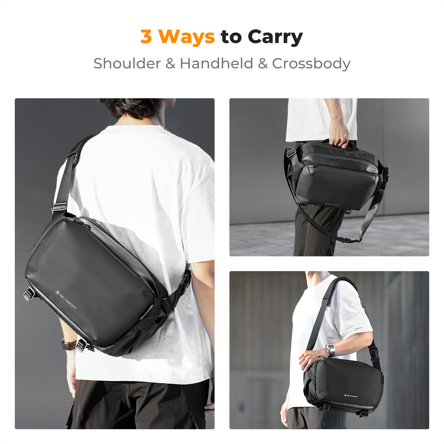 K&F CONCEPT 12L/10L Camera Sli - Photography Lighting Equipment Bags ulasan dan harga