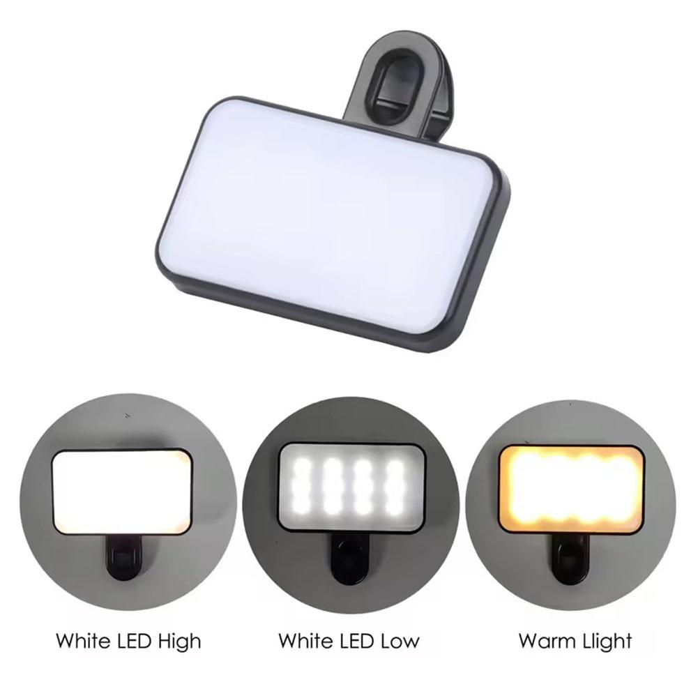 Mini Selfie Fill Light 3 Color - Photography Mobile Lighting ulasan dan harga