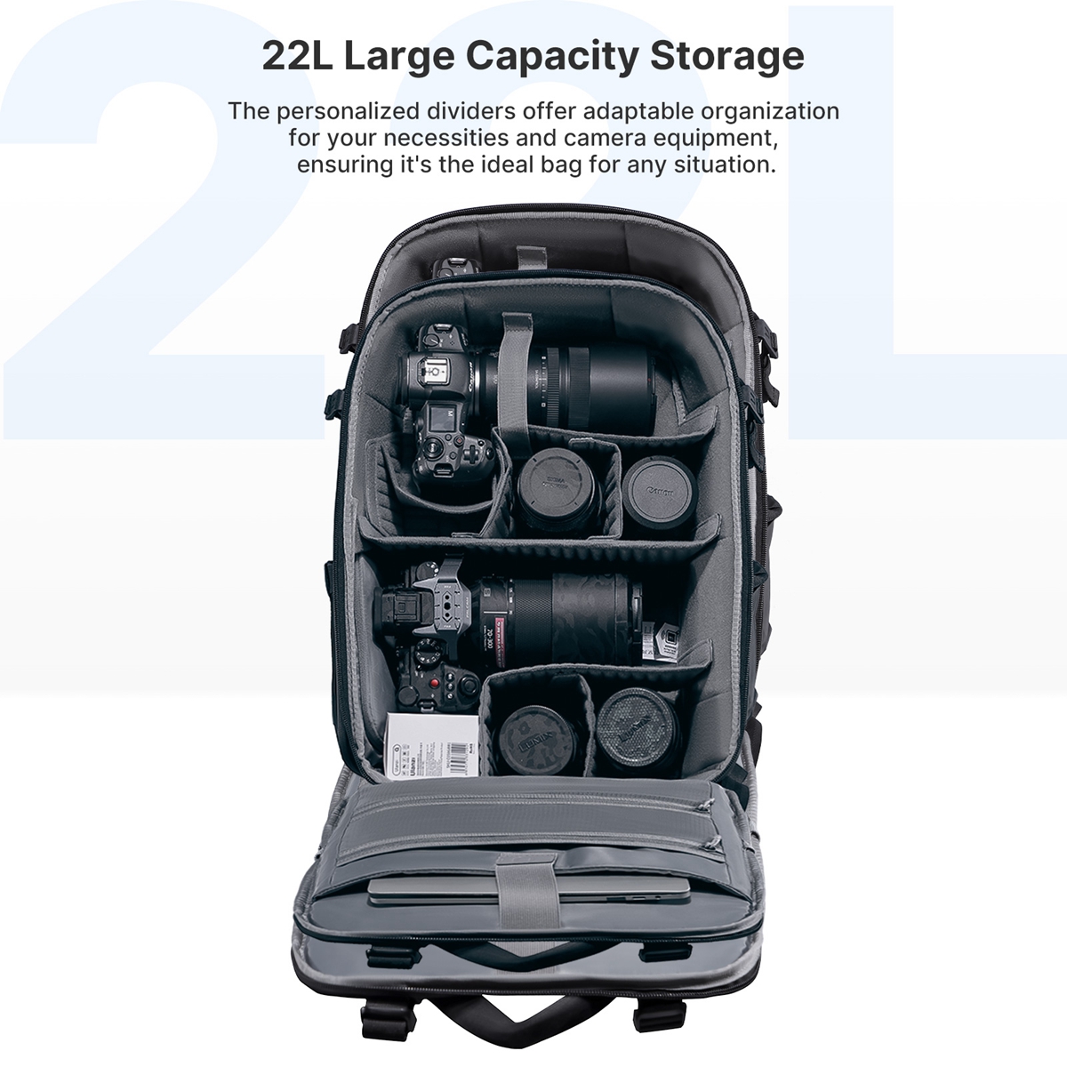 Ulanzi BP09 Camera Backpack 22 - Photography Lighting Bag ulasan dan harga