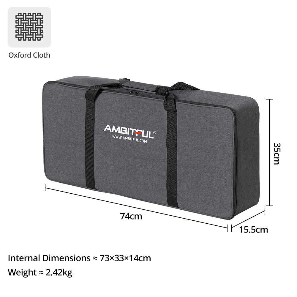 AMBITFUL new PB06 Portable Car - Photography Lighting Set ulasan dan harga