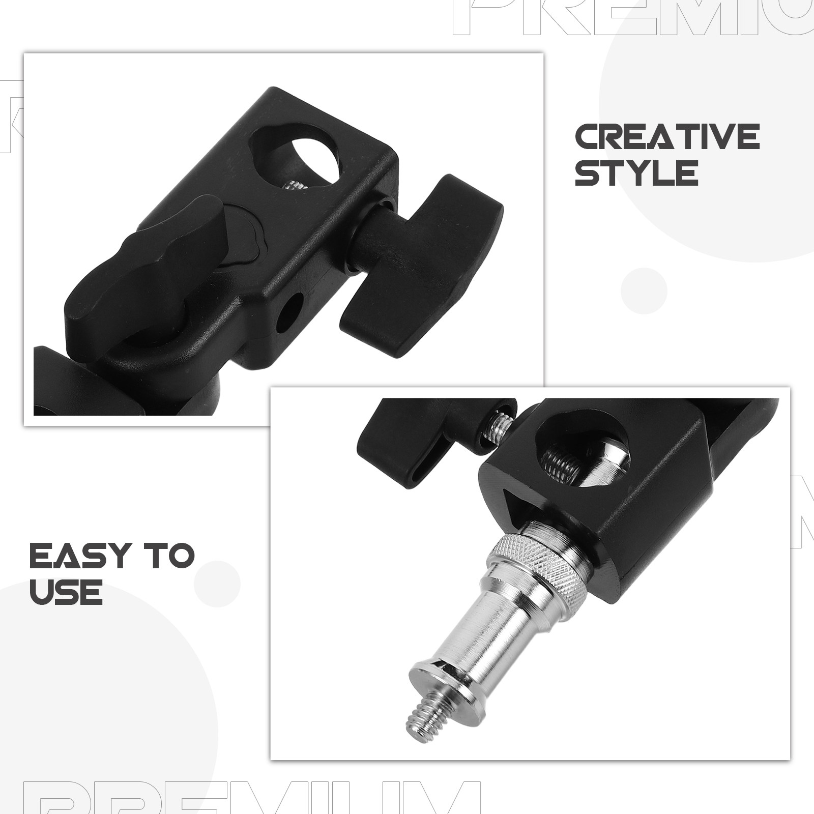 Photography Light Stand Clamp  - Photography Lighting Umbrella ulasan dan harga