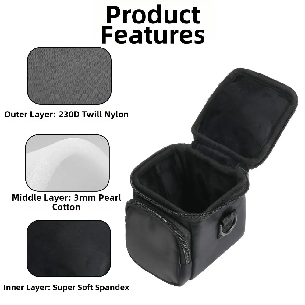 Secure Camera Case With Adjust - Photography Lighting Equipment Bags ulasan dan harga