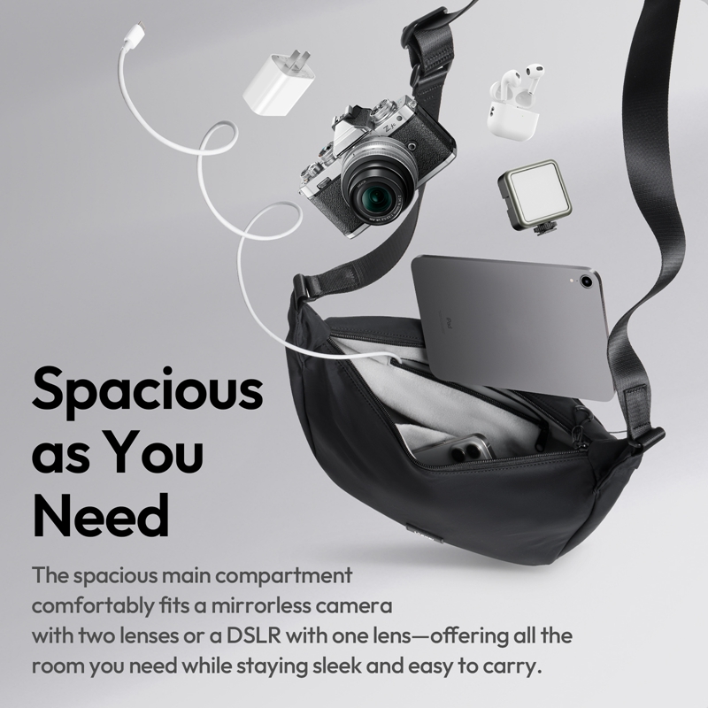 Ulanzi HMN1 Lunar Sling Bag Wh - Photography Lighting Equipment Bags ulasan dan harga
