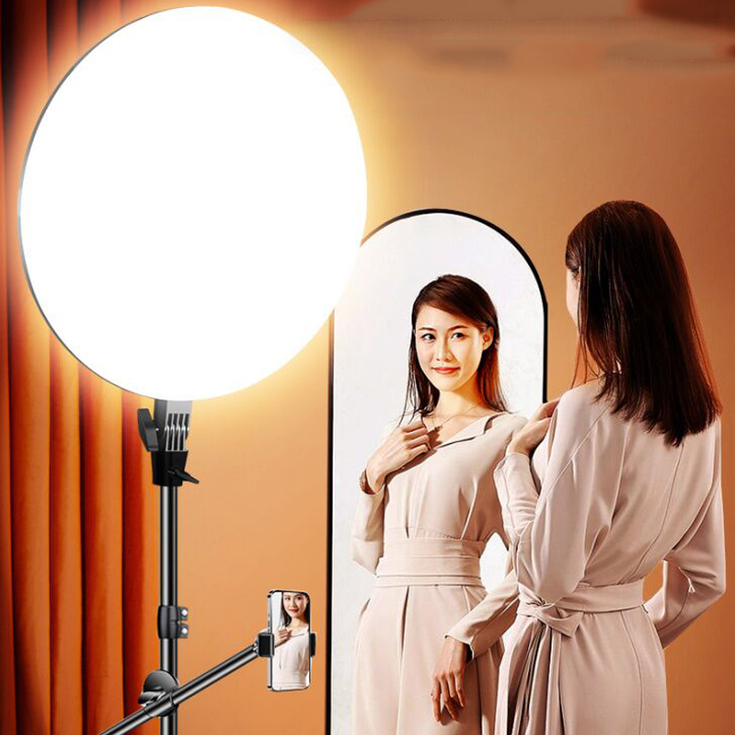 45CM Large Size LED Video Ligh - Iris Photography Led Lighting Pack ulasan dan harga