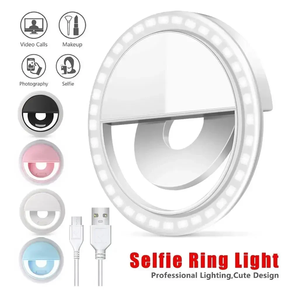 LED Selfie Ring Light Mobile P - Photography Lighting Products ulasan dan harga