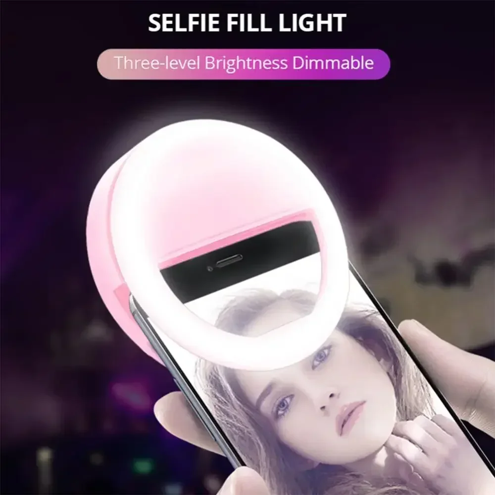 LED Selfie Ring Light Mobile P - Photography Lighting Products ulasan dan harga