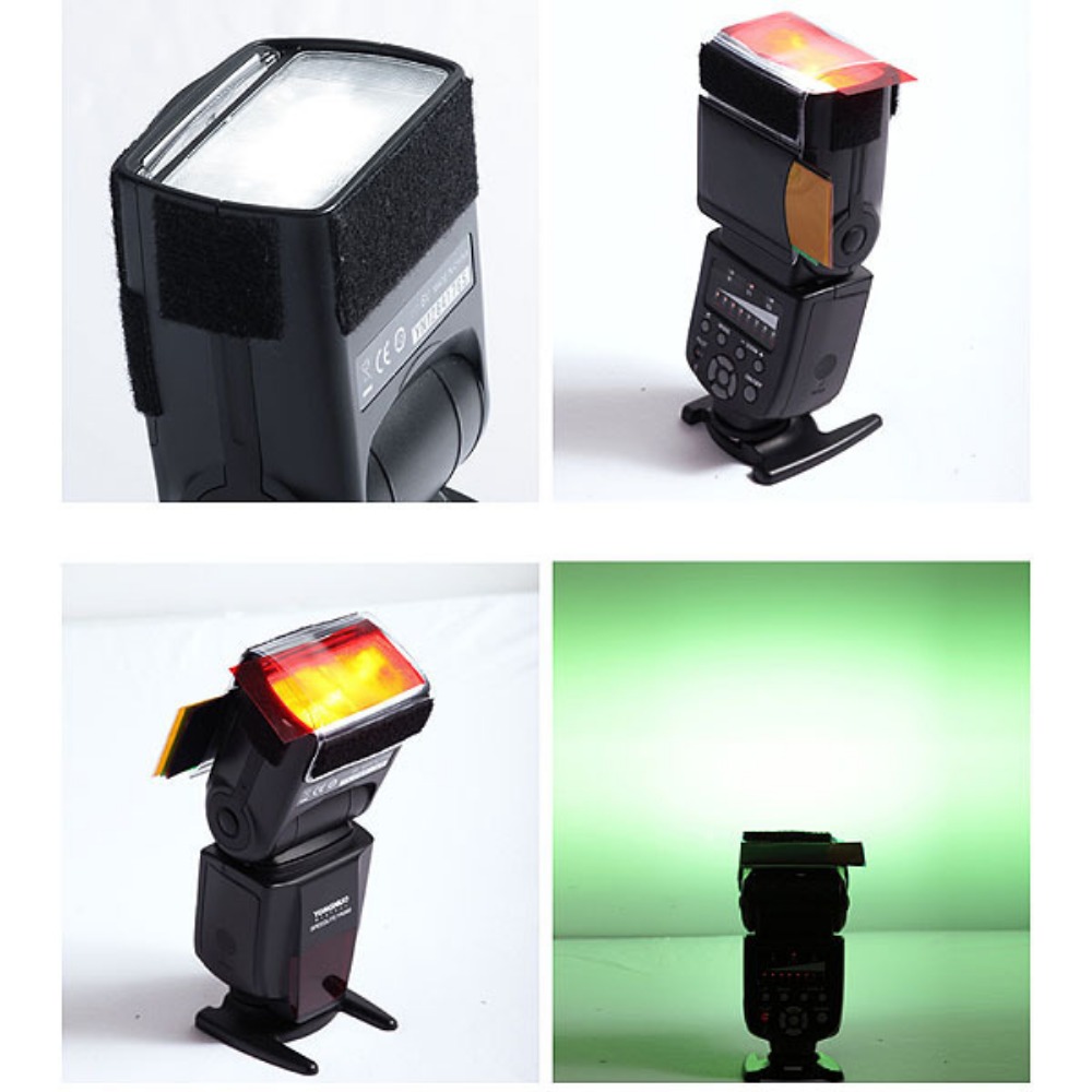 12 Colors Camera Flash Gels Li - Photography Lighting Product ulasan dan harga