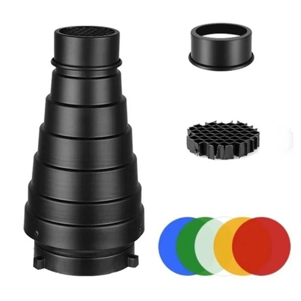 Honeycomb Grid Conical Snoot C - Honeycomb Grid Filter ulasan dan harga